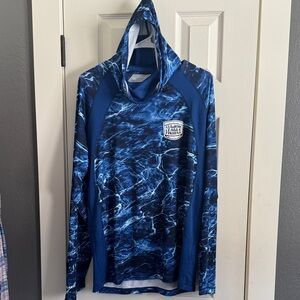 Men’s size medium Habit brand Major League Fishing hoodie.